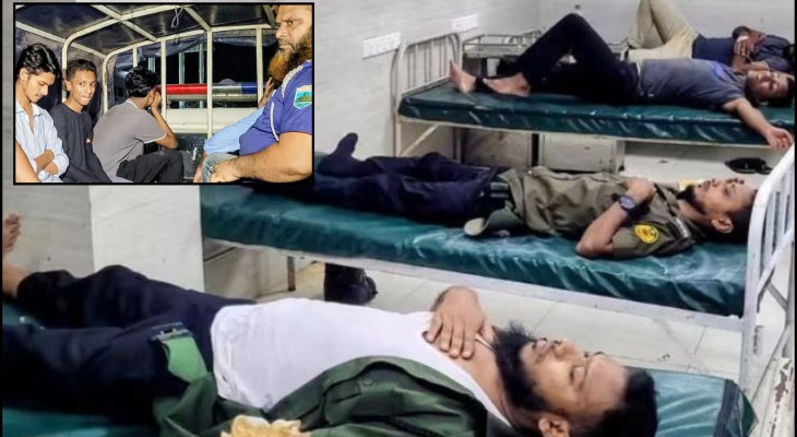 বগুড়া শজিমেক হাসপাতালে আনসার সদস্যদের সাথে মারামারি,৪ শিক্ষার্থী আটক